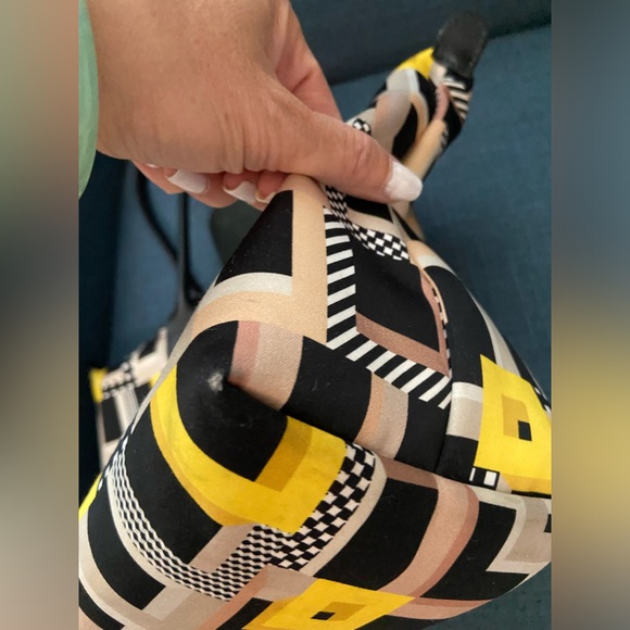 Longchamp Limited Edition 2015 Modele Depose Jeremy Scott Graphic Design Tote - Picture 5 of 16